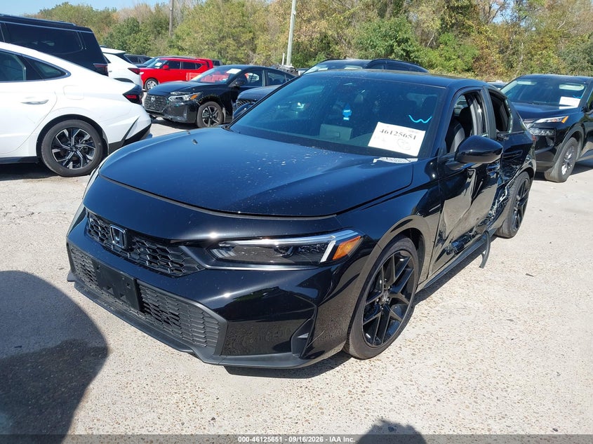 Vin: 19xfl2h86te037296, lot: 46625371, honda civic sport 20262