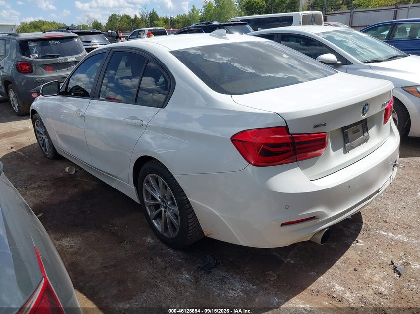Vin: wba8e1g57gnu12373, lot: 46625373, bmw 320i 20163