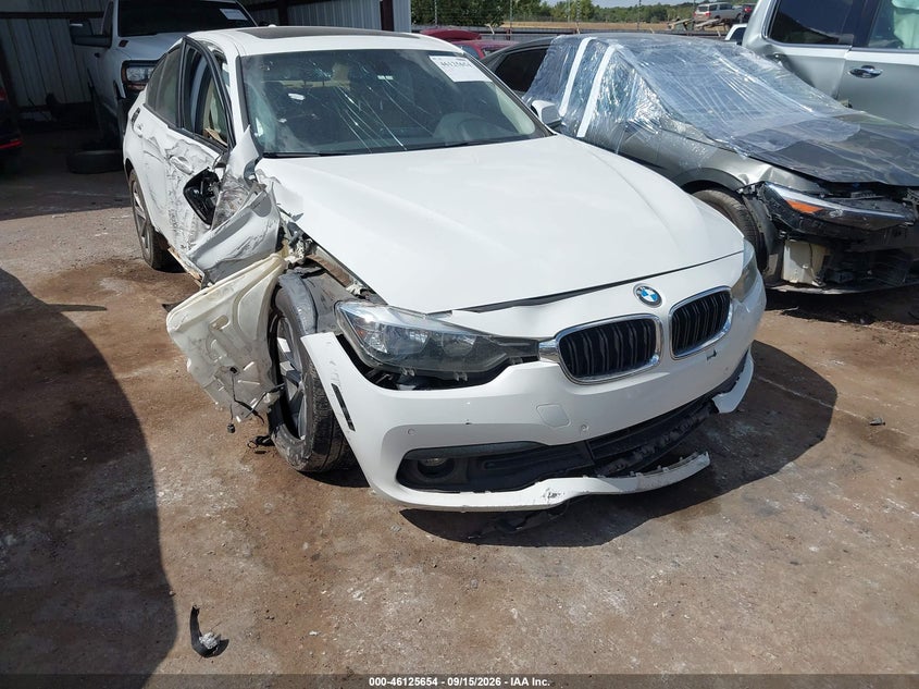 BMW 320I 2016 VIN WBA8E1G57GNU12373