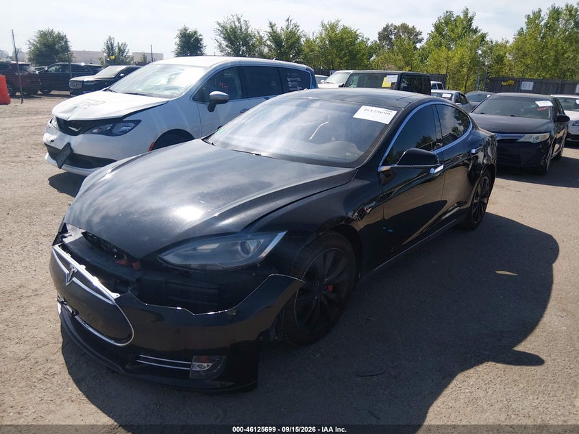 Vin: 5yjsa1h25efp62993, lot: 46625419, tesla model s p85d 20142