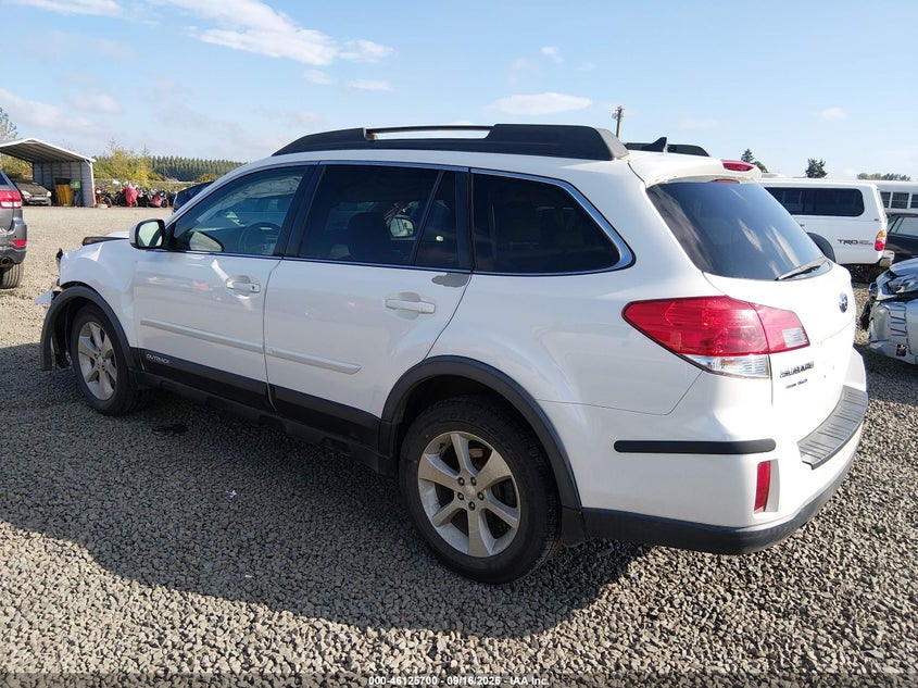 Vin: 4s4brdlc2e2291152, lot: 46625420, subaru outback 3.6r limited 20143
