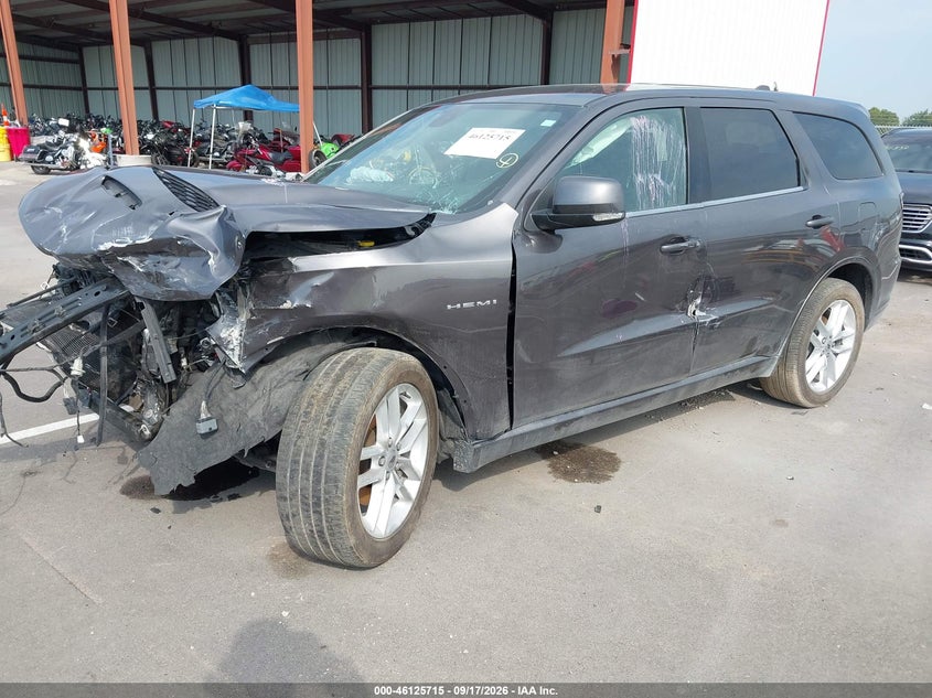 Vin: 1c4sdjct7mc820413, lot: 46625435, dodge durango r/t awd 20212