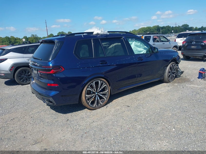 Vin: 5ux33em02s9y79820, lot: 46625436, bmw x7 m60i 20254