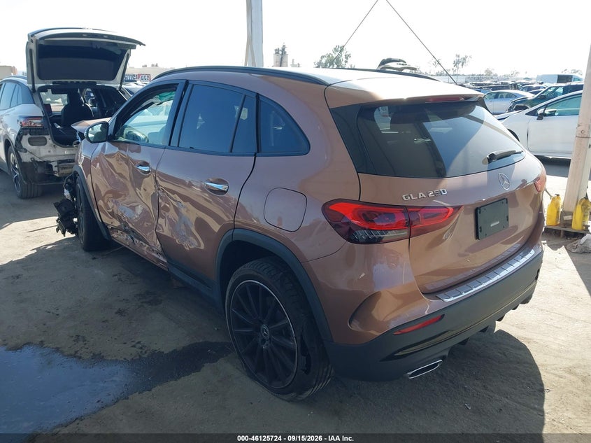 Vin: w1n4n4gb2pj520117, lot: 46625444, mercedes-benz gla 250 20233