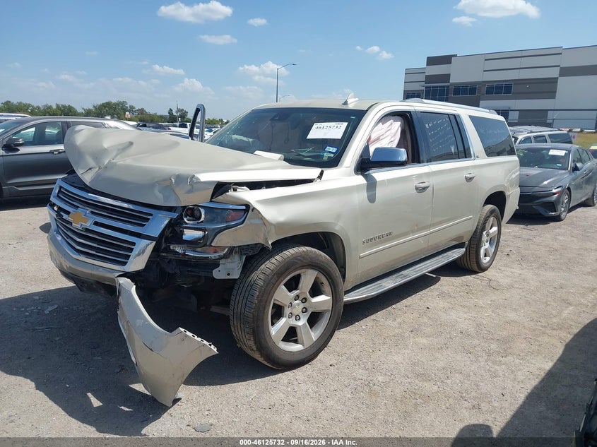 Vin: 1gnscjkc3gr201269, lot: 46625452, chevrolet suburban ltz 20162