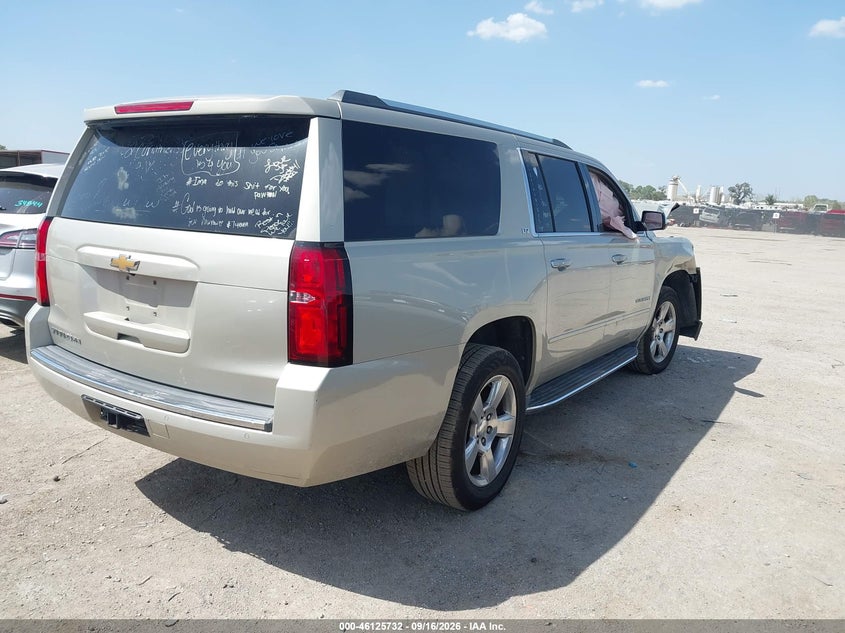 Vin: 1gnscjkc3gr201269, lot: 46625452, chevrolet suburban ltz 20164
