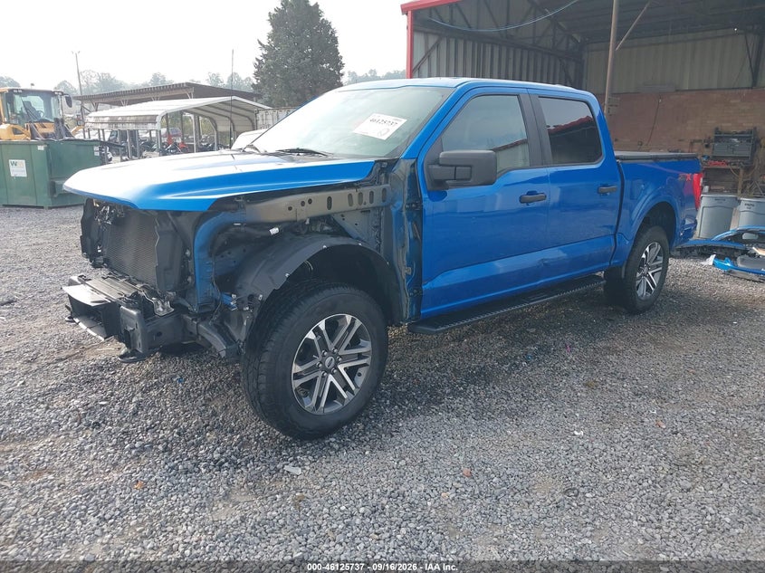 Vin: 1ftew1ep5mfc91727, lot: 46625457, ford f-150 xl 20212