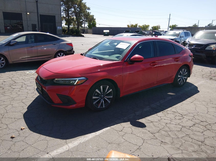 Vin: 19xfl1h79re005694, lot: 46625473, honda civic ex-l 20242