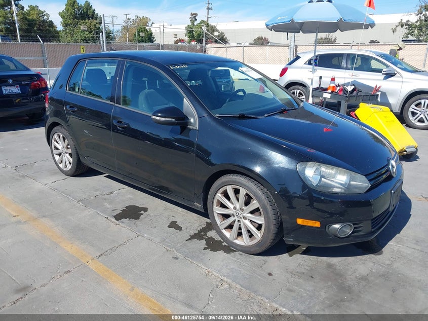 2012 VOLKSWAGEN GOLF auction photo 1