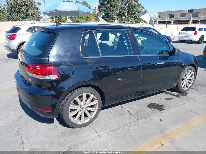 2012 VOLKSWAGEN GOLF auction photo 4