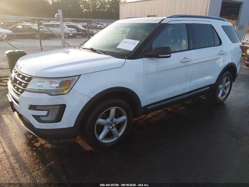 Vin: 1fm5k8dh0ggc52584, lot: 46625476, ford explorer xlt 20162