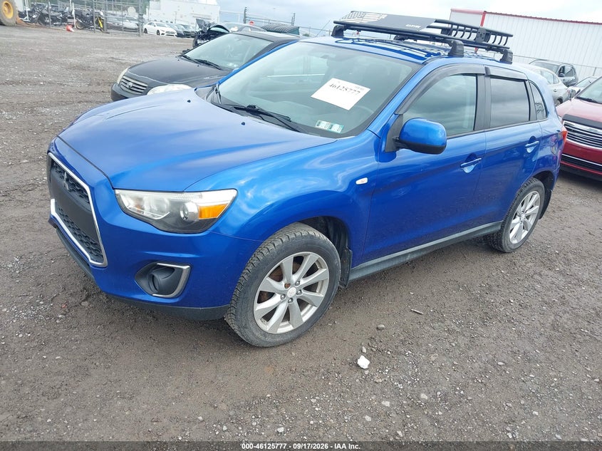 Vin: 4a4ap3au6fe022172, lot: 46625497, mitsubishi outlander sport es 20152