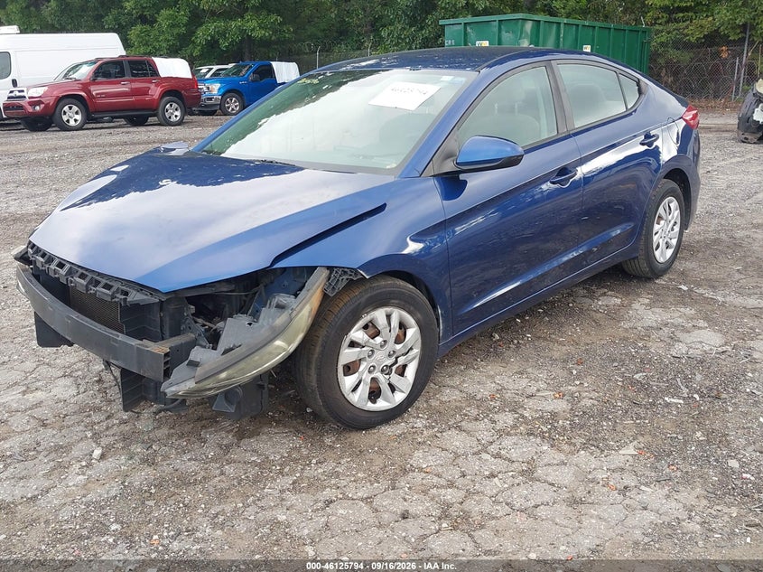 2017 Hyundai Elantra Se, Front End, IAAI, VIN 5NPD74LF5HH125868 — photo 2
