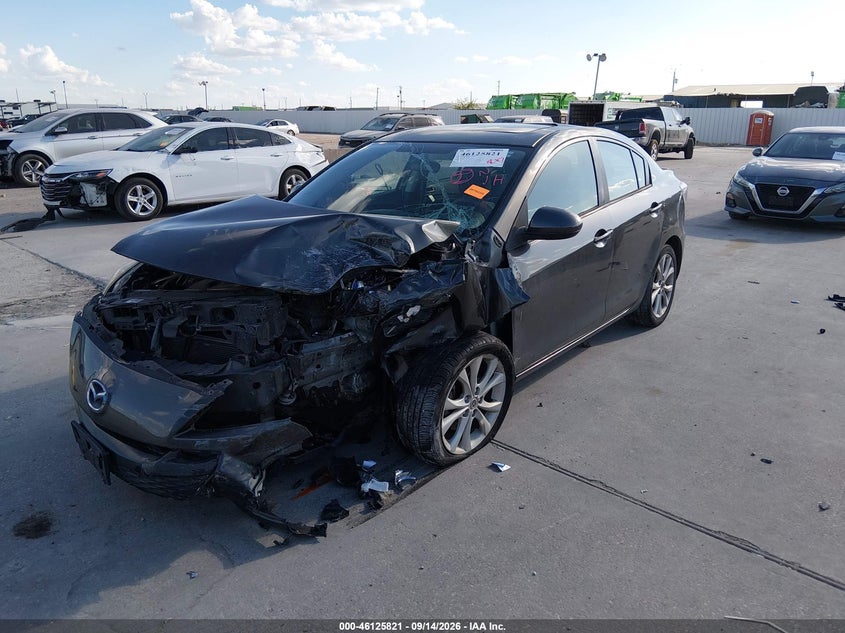 Vin: jm1bl1u63b1470198, lot: 46625541, mazda mazda3 s sport 20112