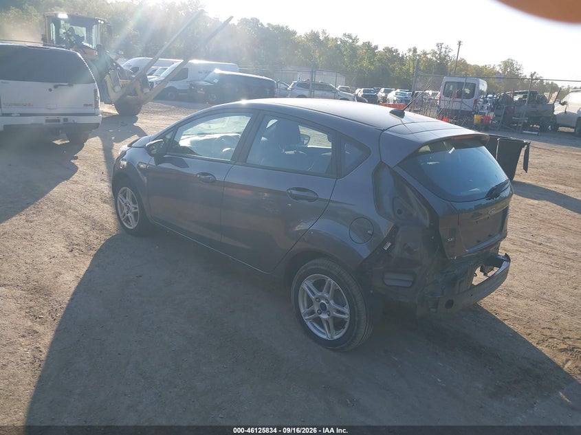Vin: 3fadp4ej8hm125428, lot: 46625554, ford fiesta se 20173