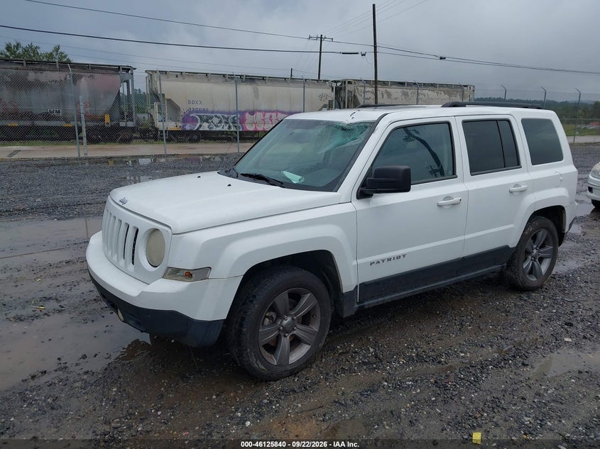 Vin: 1c4njpfa9ed680752, lot: 46625560, jeep patriot high altitude 20142