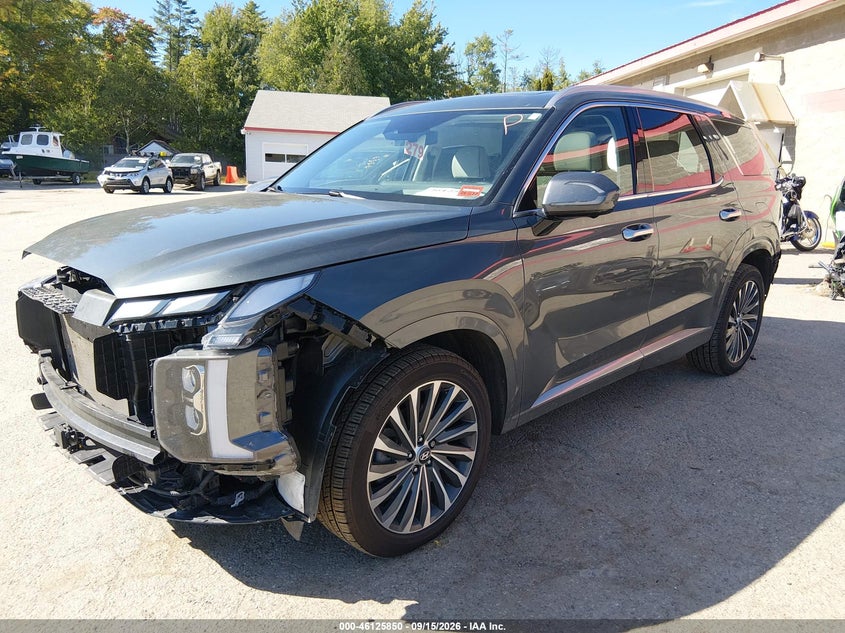 Vin: km8r7dge6su898784, lot: 46625570, hyundai palisade calligraphy 20252