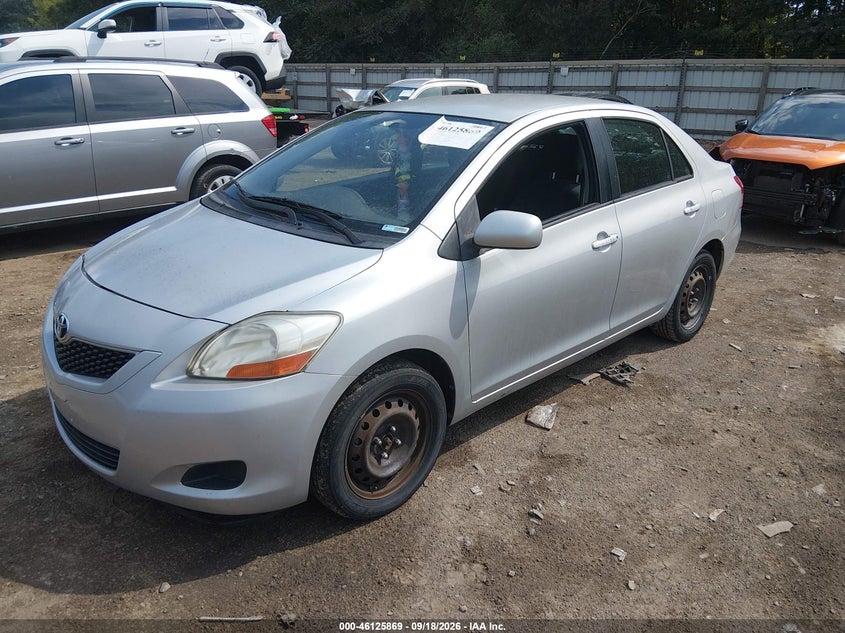 Vin: jtdbt4k36a1367186, lot: 46625590, toyota yaris 20102