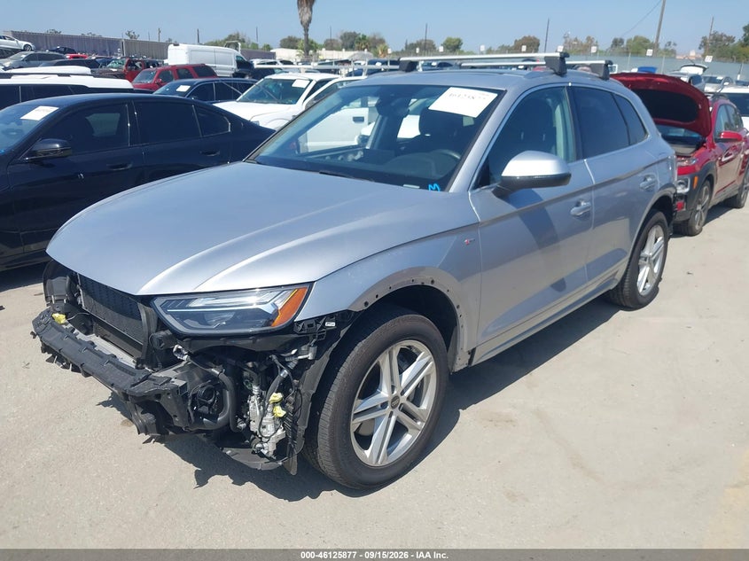 Vin: wa1e2afy9r2111516, lot: 46625597, audi q5 premium plus 55 tfsi e s line quattro s tronic 20242