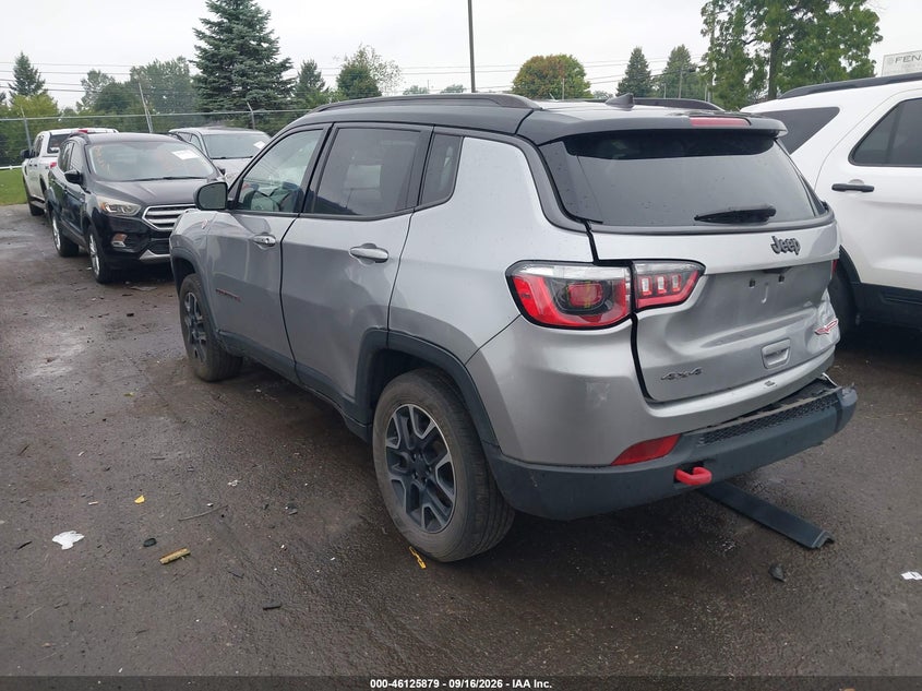 Vin: 3c4njddb1kt667784, lot: 46625600, jeep compass trailhawk 4x4 20193
