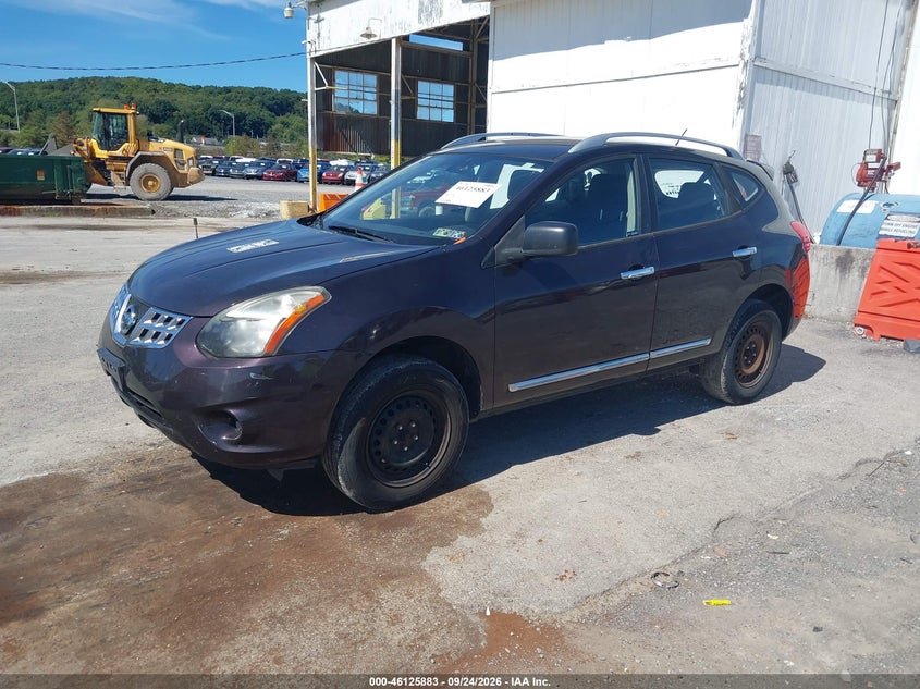 Vin: jn8as5mv9fw258741, lot: 46625605, nissan rogue select s 20152