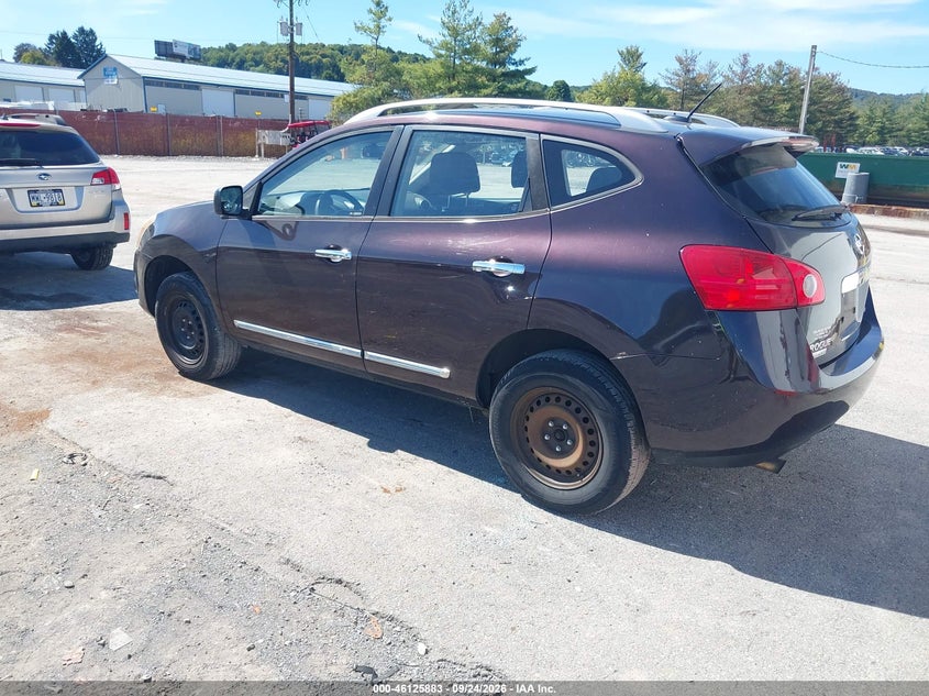 Vin: jn8as5mv9fw258741, lot: 46625605, nissan rogue select s 20153