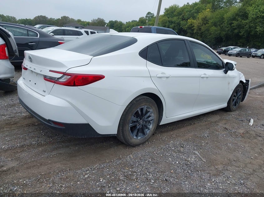 Vin: 4t1daack3su035642, lot: 46625626, toyota camry le 20254