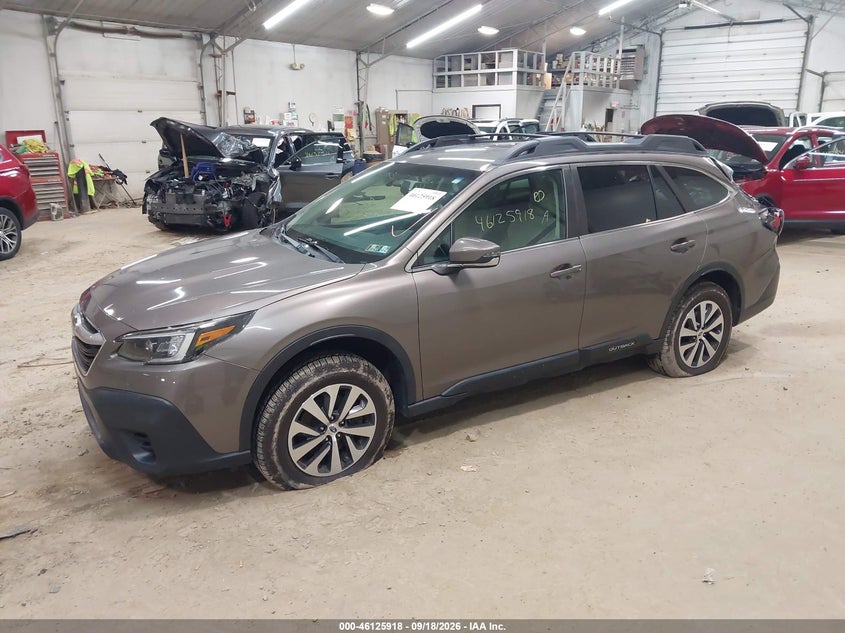 Vin: 4s4btacc0m3134471, lot: 46625638, subaru outback premium 20212