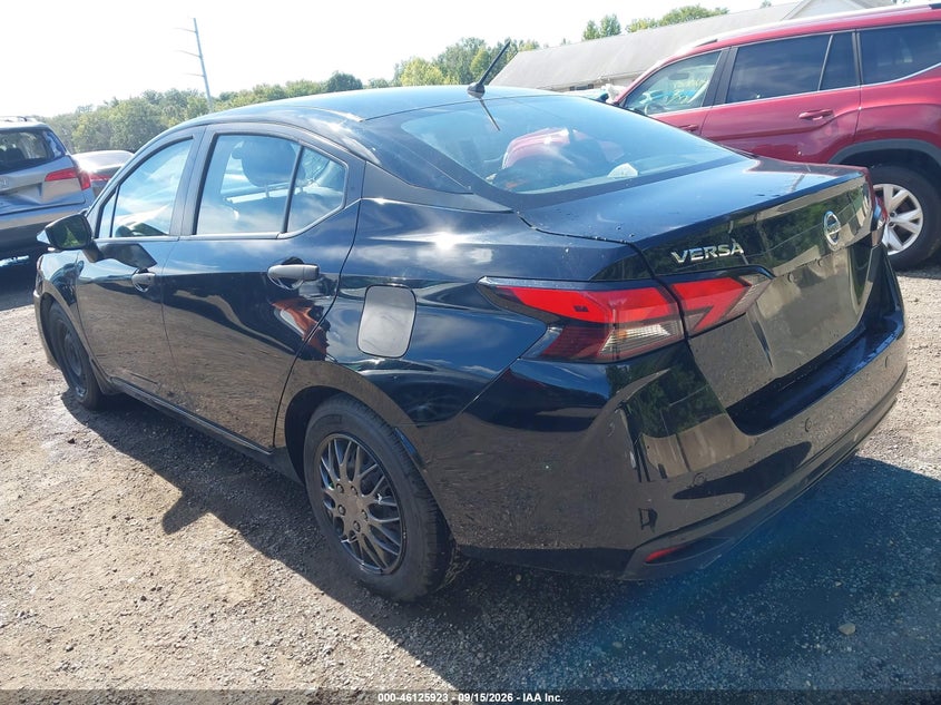 Vin: 3n1cn8dv4ll832700, lot: 46625643, nissan versa s xtronic cvt 20203