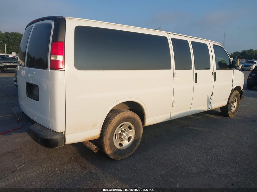 Vin: 1gbwgdcgxg1139566, lot: 46625657, chevrolet express 2500 work van 20164