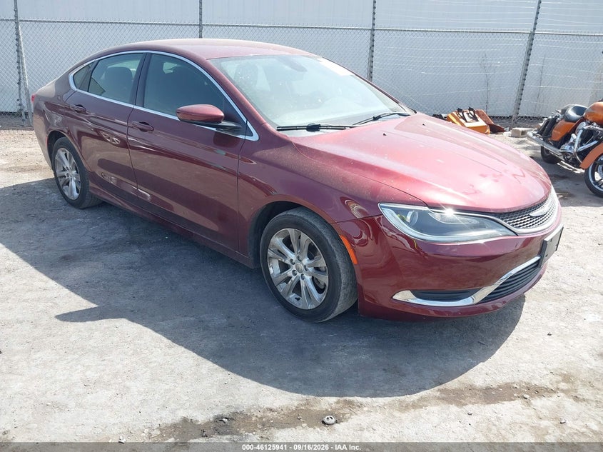 Vin: 1c3cccab2gn170819, lot: 46625661, chrysler 200 limited 2016 img_1