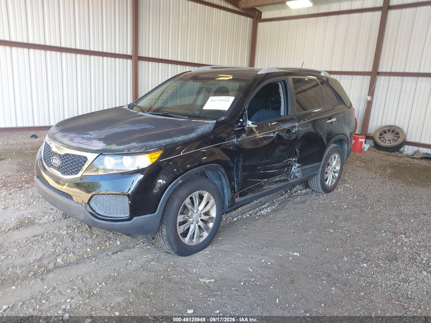Vin: 5xykt4a25bg102141, lot: 46625669, kia sorento lx v6 20112