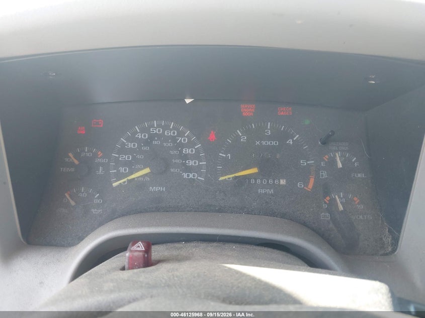 CHEVROLET S-10 1997 VIN 1GCCS19X2V8164338