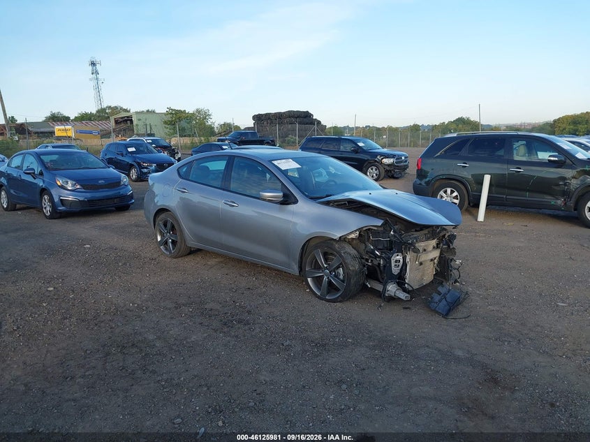 Vin: 1c3cdfeb5fd243453, lot: 46625701, dodge dart gt 2015 img_1