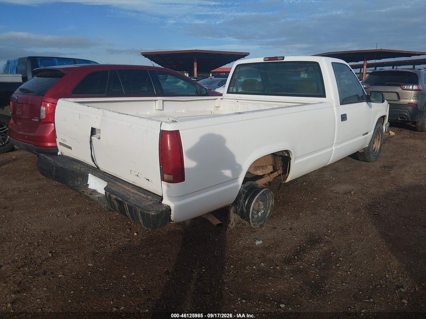 CHEVROLET C1500 1998 VIN 1GCEC14W9WZ171321