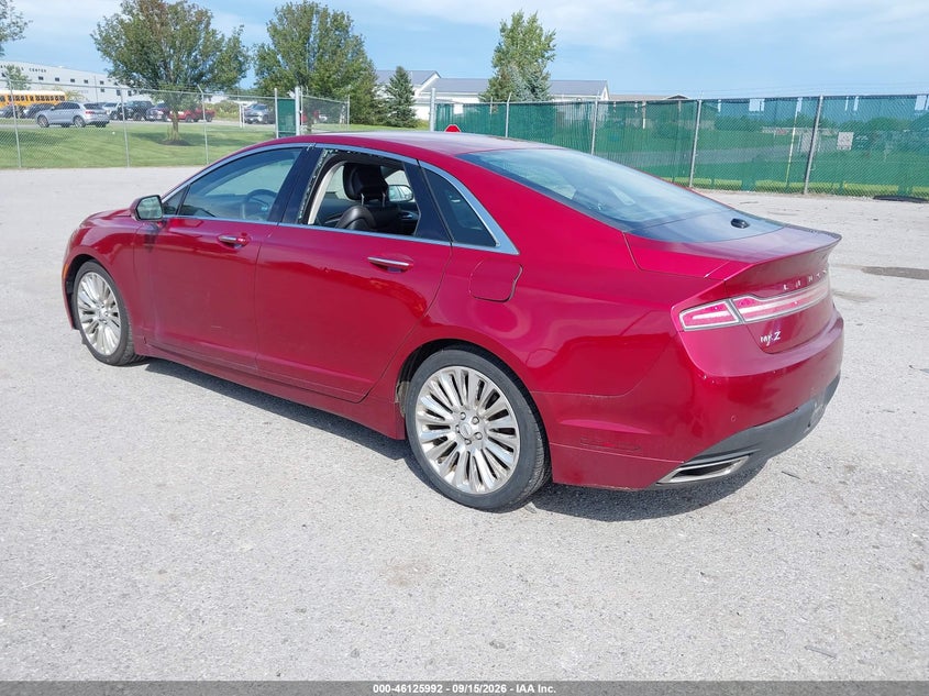 Vin: 3ln6l2jk1er825612, lot: 46625712, lincoln mkz 20143
