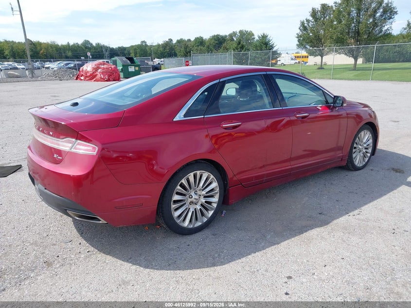Vin: 3ln6l2jk1er825612, lot: 46625712, lincoln mkz 20144