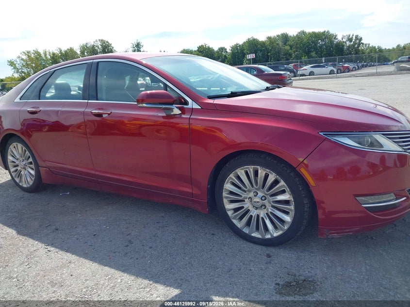 LINCOLN MKZ 2014 VIN 3LN6L2JK1ER825612