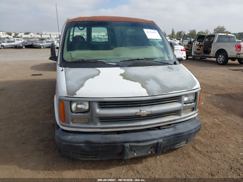CHEVROLET EXPRESS 2001 VIN 1GCFG15W411181060