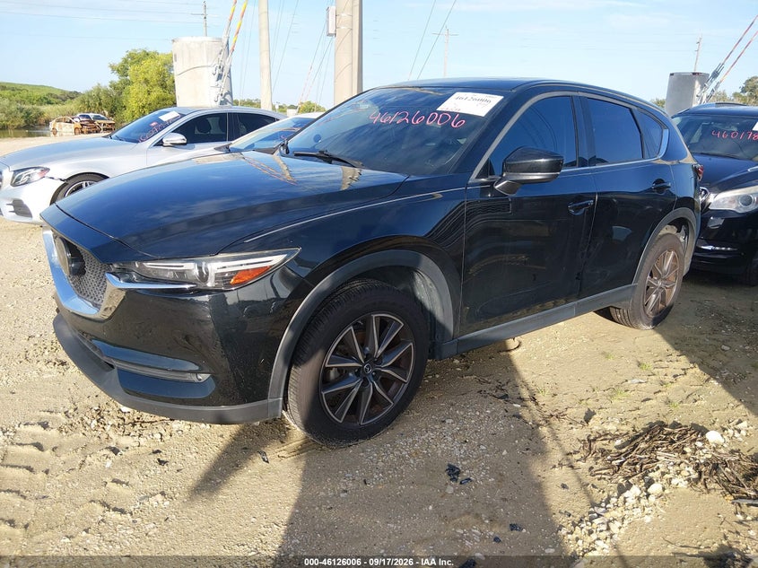 Vin: jm3kfadl5h0119957, lot: 46625726, mazda cx-5 grand touring 20172