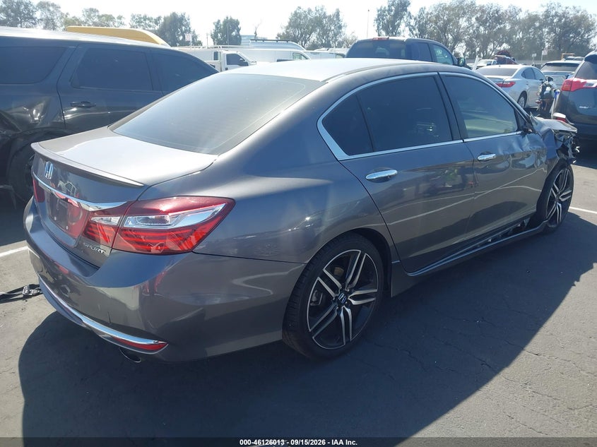 Vin: 1hgcr2f56ha003252, lot: 46625733, honda accord sport 20174