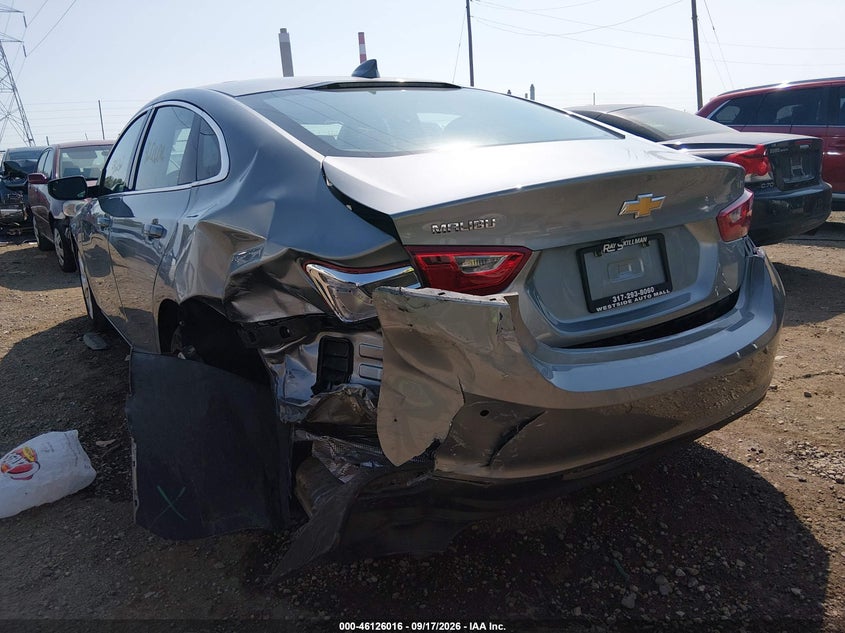 Vin: 1g1zd5stxrf119578, lot: 46625736, chevrolet malibu fwd 1lt 20243