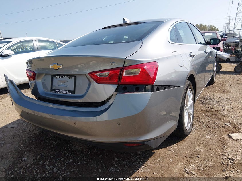 Vin: 1g1zd5stxrf119578, lot: 46625736, chevrolet malibu fwd 1lt 20244