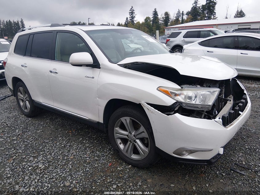 Vin: 5tddk3eh7bs047926, lot: 46625737, toyota highlander limited v6 20111