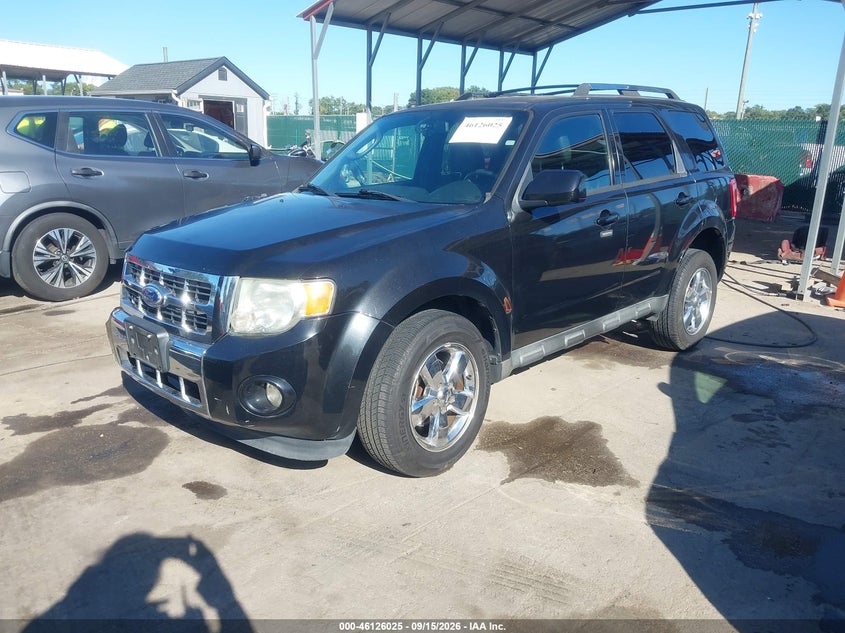 Vin: 1fmcu0eg0bka06553, lot: 46625746, ford escape limited 20112