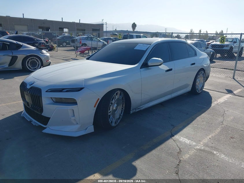 Vin: wba23eh0xscv48488, lot: 46625755, bmw 740i 20252