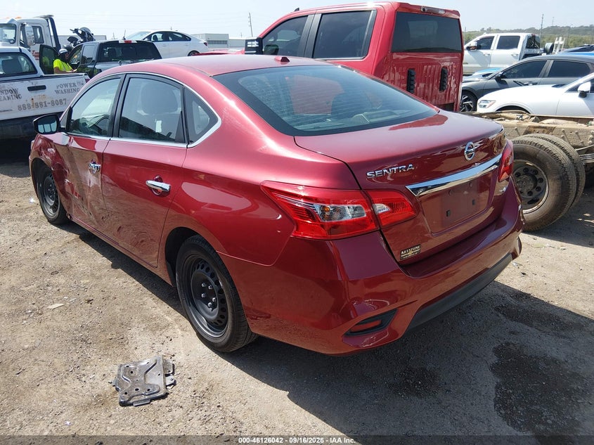 Vin: 3n1ab7ap1hy246112, lot: 46625762, nissan sentra sv 20173