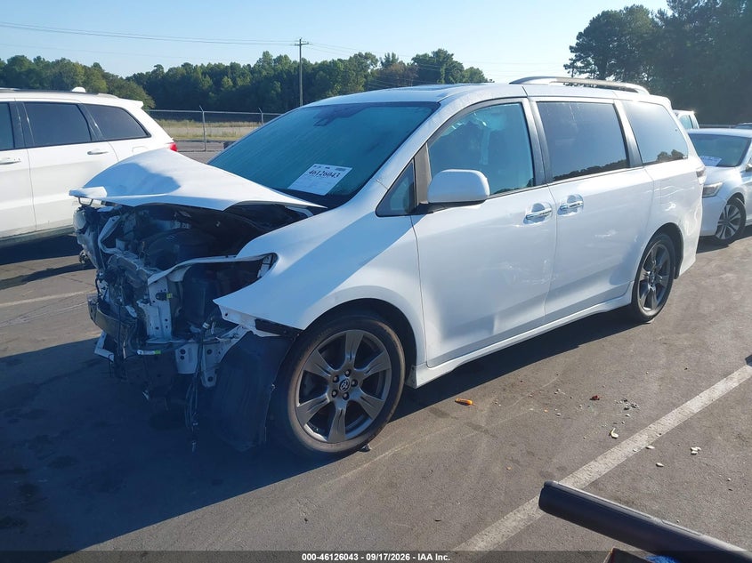 Vin: 5tdxz3dc1ls021516, lot: 46625763, toyota sienna se premium 20202