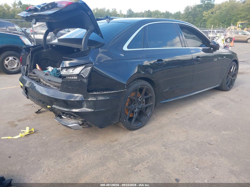 Vin: waueaaf41pn005432, lot: 46625770, audi a4 premium plus 45 tfsi s line quattro s tronic 20234