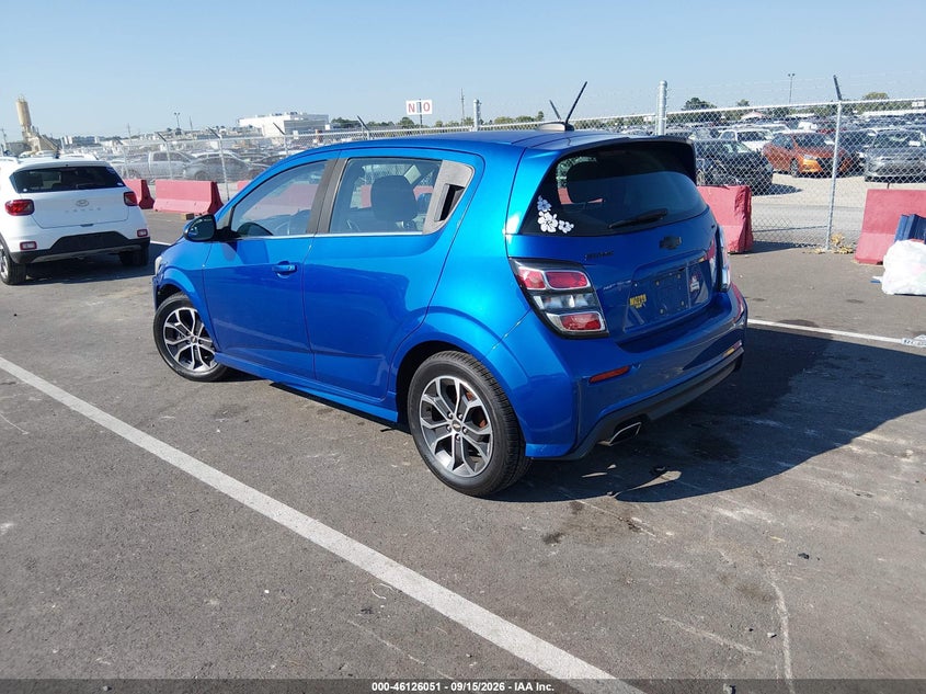 Vin: 1g1jd6sh4h4158160, lot: 46625772, chevrolet sonic lt auto 20173